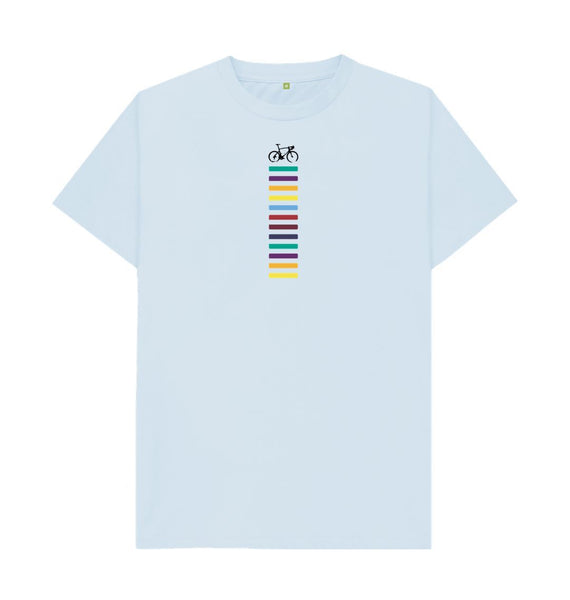 Sky Blue Swift Stripes T-Shirt