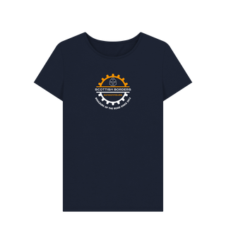 Navy Blue Women's Scottish Borders Navy Tee