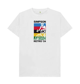 White Simpson Tee - Light