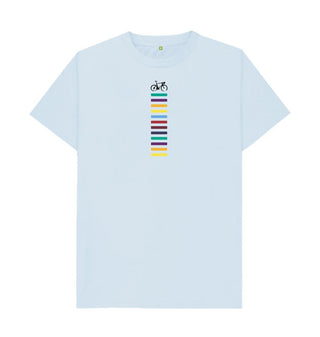 Sky Blue Swift Stripes T-Shirt