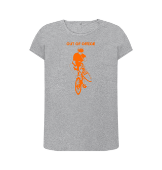 Athletic Grey Printed T-shirt Front