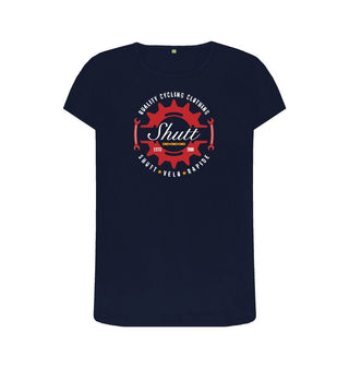 Navy Blue Women's Crest T-Shirt