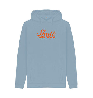 Stone Blue Shutt Logo Hoodie