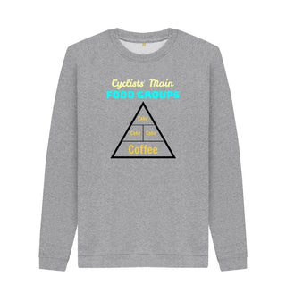 Light Heather Food Groups Sweatshirt