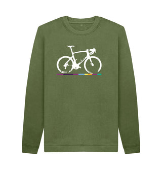 Khaki Team Bike Sweatshirt