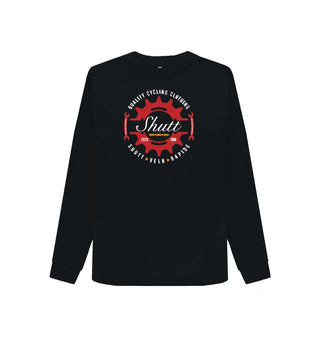 Black Women's Shutt Crest Sweatshirt